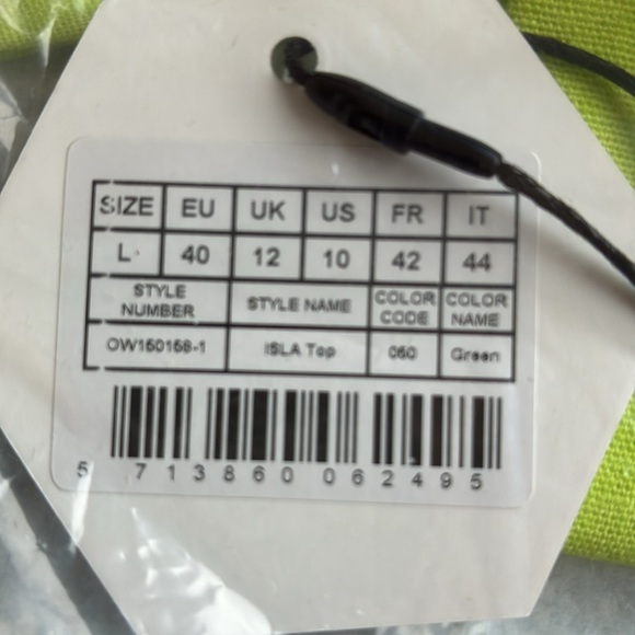 OW Collection Isla Skirt And Isla Halter Top Green - Picture 5 of 7